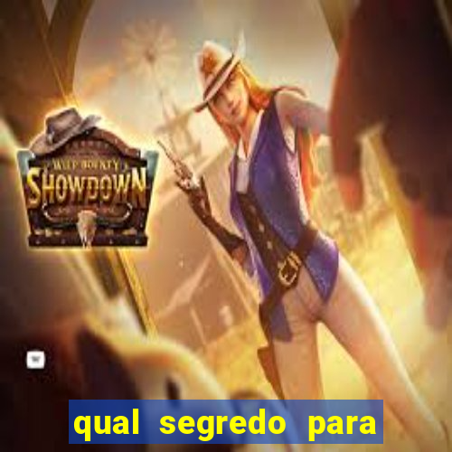 qual segredo para ganhar no minas cap